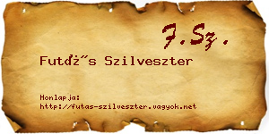 Futás Szilveszter névjegykártya